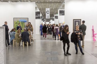 İnsanlar Miart 2019, Milano, İtalya ziyaret