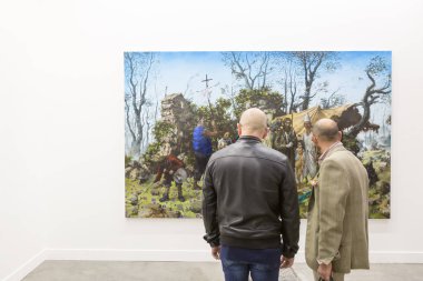 İnsanlar Miart 2019, Milano, İtalya ziyaret
