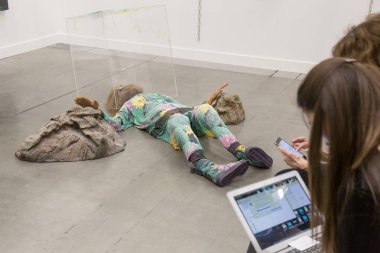 İnsanlar Miart 2019, Milano, İtalya ziyaret