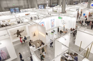 İnsanlar Miart 2019, Milano, İtalya ziyaret