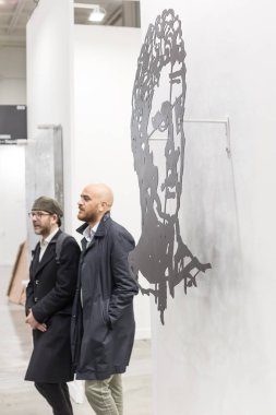 İnsanlar Miart 2019, Milano, İtalya ziyaret