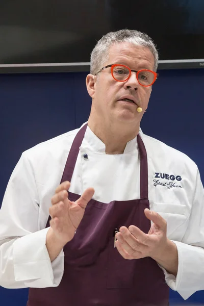 Chef Knam at Tuttofood 2019 in Milan, Italy — Stock Photo, Image