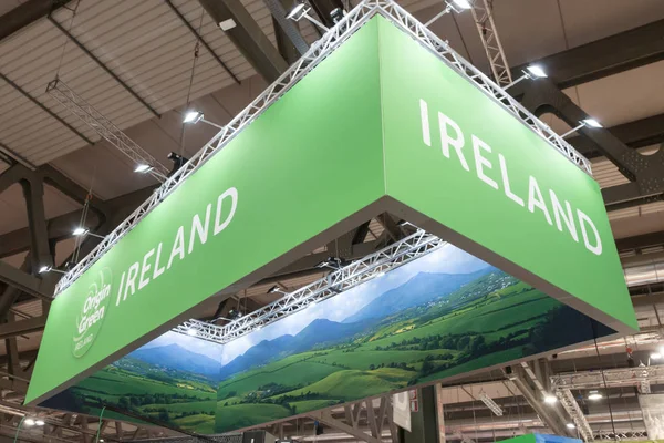 Ireland stand at Tuttofood 2019 in Milan, Italy — Stock Photo, Image