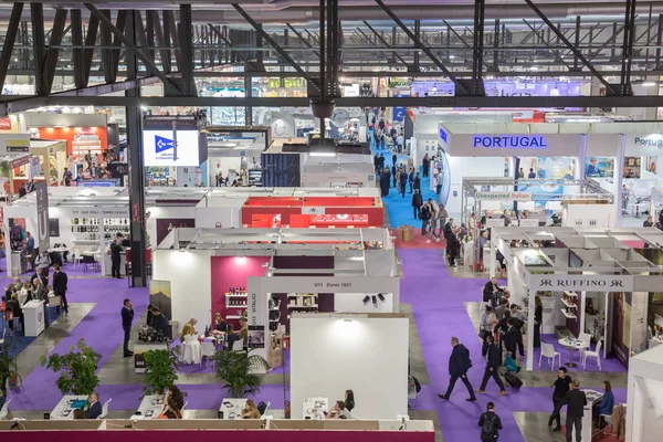 Top view at Tuttofood 2019 in Milan, Italy — Stock Photo, Image