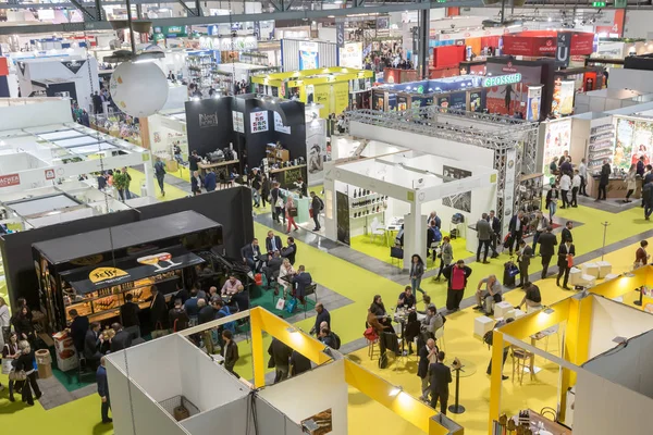 Vue de dessus à Tuttofood 2019 à Milan, Italie — Photo