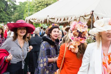 Milano, İtalya'da Orticola 2019'u ziyaret edenler