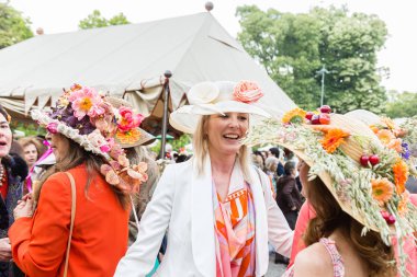 Milano, İtalya'da Orticola 2019'u ziyaret edenler