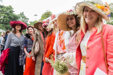 Milano, İtalya'da Orticola 2019'u ziyaret edenler