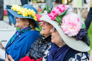 Milano, İtalya'da Orticola 2019'u ziyaret edenler