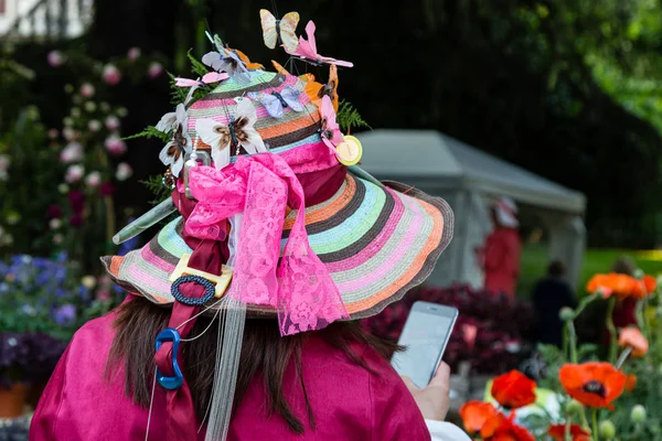 Menschen besuchen orticola 2019 in Mailand, Italien — Stockfoto