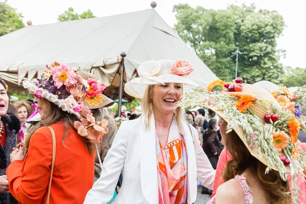 People visit Orticola 2019 in Milan, Italy Stock Image