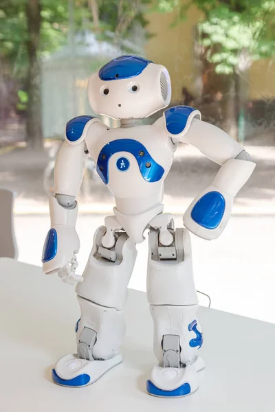 Nao robot at Wired Next Fest 2019 in Milan, Italy — Stock Photo, Image