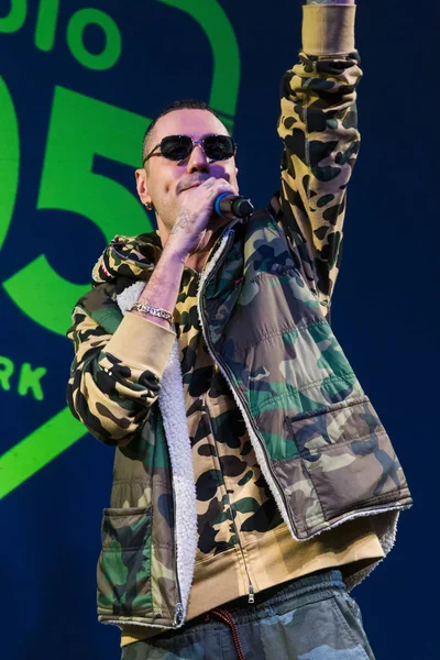 Singer Marracash na Tygodniu Igrzysk w Mediolanie 2019 — Zdjęcie stockowe