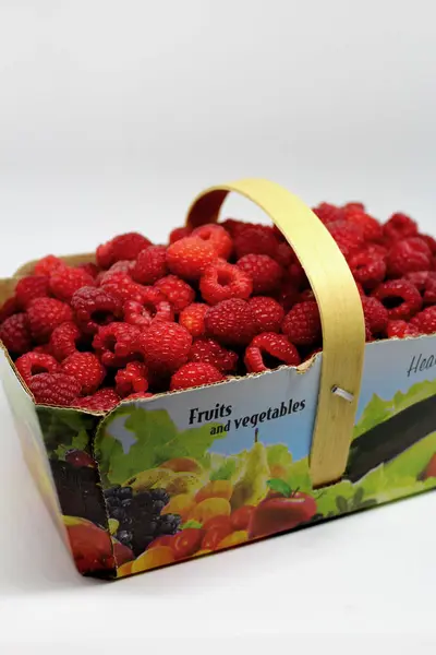 Sweet Raspberries Quebec — Stock Photo, Image