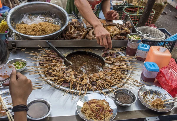 Street Market Chinese District Myanmar Yagon — Stock Photo, Image