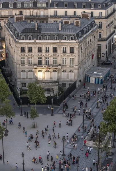 Frankreich Ile France Paris Arrondissement Die Katarische Botschaft Vom Triumphbogen — Stockfoto