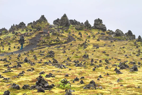 Islanda Sudurland Vista Sulle Montagne — Foto Stock