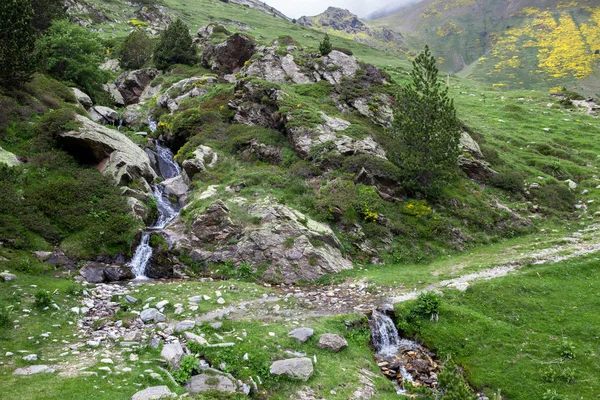 Spanya Katalonya Val Nuria Dere — Stok fotoğraf