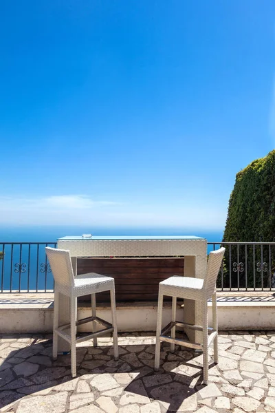 Pohled Moře Výšin Hory Solaro Anacapri Capri Island Neapole Itálie — Stock fotografie