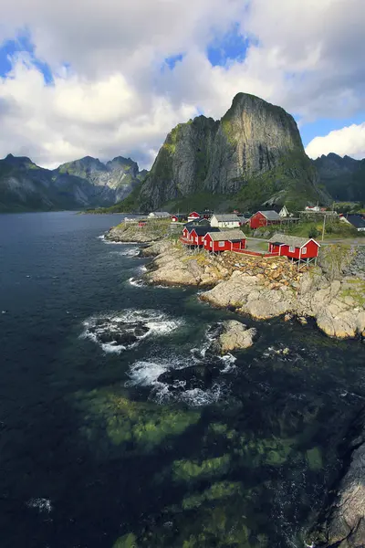 Norveç Lofoten Adaları Hamnoy — Stok fotoğraf