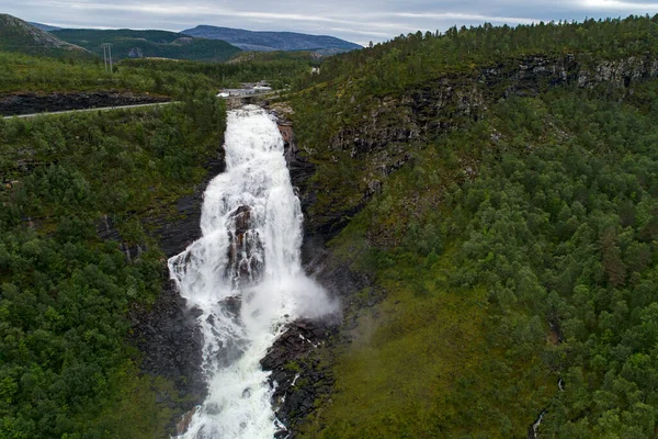 Europa Noruega Nordland Bodo Valnesforsen — Foto de Stock