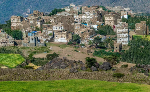 Близький Схід Ємен Центр Захід Джебель Харраз Регіон Перелік Світової — стокове фото