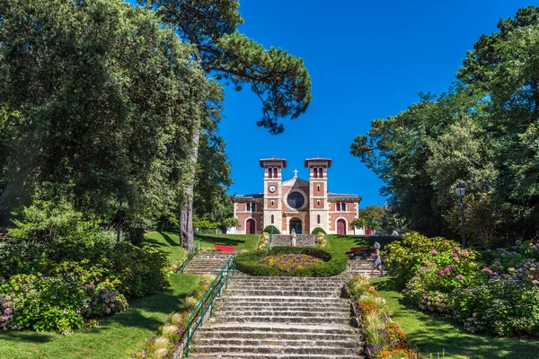 Fransa Gironde Bassin Arcachon Notre Dame Moulleau Şapeli Yüzyıl Neo — Stok fotoğraf