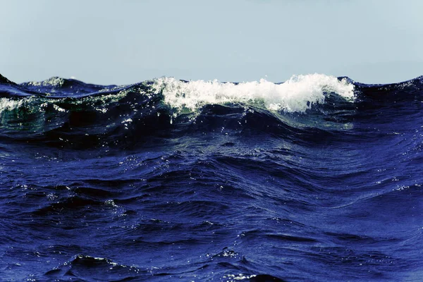 Europa Medelhavet Vågor Till Havs — Stockfoto