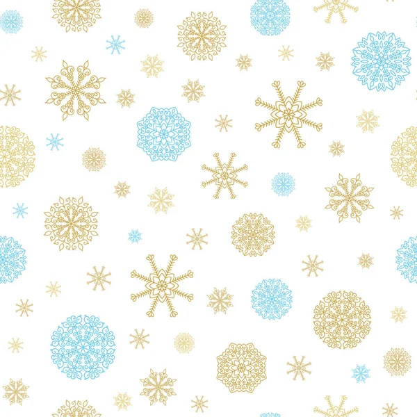 Winter Holiday Vector Background Snow — Stock Vector