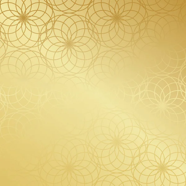 Ramazan Kareem altın gradyan tebrik kartı, afiş, seamless modeli. Vektör süslü geometrik parlayan arka plan İslam tarzı