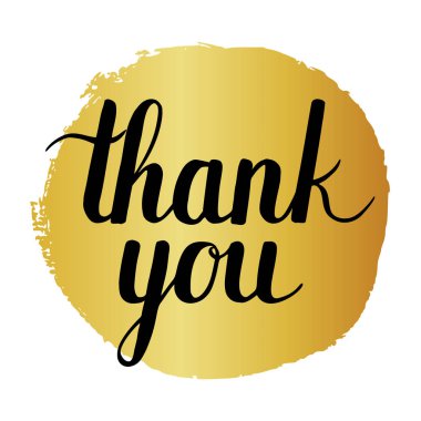 Teşekkür ederiz. Vektör mürekkep el yazı alıntı arka plan. 