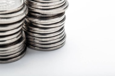 Rus Rublesi sikke yığınları makro yakın