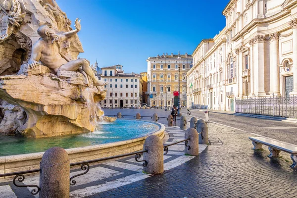 Piazza Navona Rom Italien Rom Arkitektur Och Landmark Piazza Navona — Stockfoto