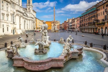 Piazza Navona, Roma, İtalya, Europe