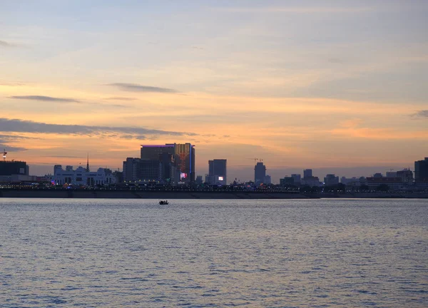 Phnom Penh, Mekong Nehri, Kamboçya, Ocak 2018