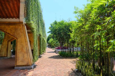 Da Nang, Vietnam. 24 Mart 2020. COVID-19 karantinasında Ba Na Hills.