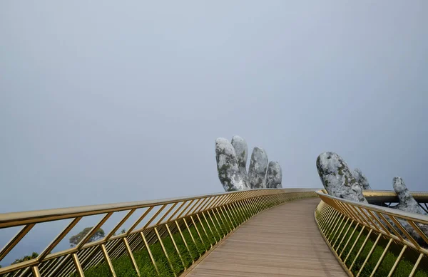 Da Nang, Vietnam. 24 Mart 2020. COVID-19 karantinasında Ba Na Hills.