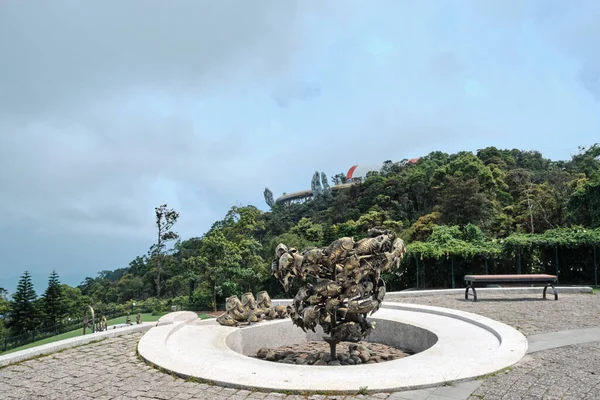 Da Nang, Vietnam. 24 Mart 2020. COVID-19 karantinasında Ba Na Hills.