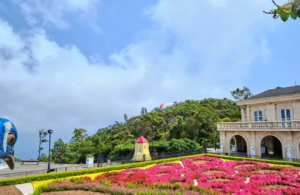 Da Nang, Vietnam. 24 Mart 2020. COVID-19 karantinasında Ba Na Hills.