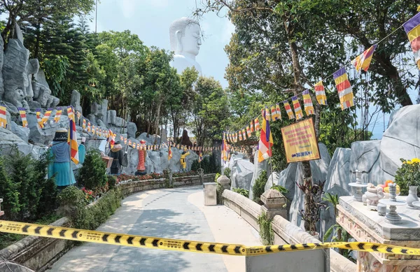 Da Nang, Vietnam. 24 Mart 2020. COVID-19 karantinasında Ba Na Hills.