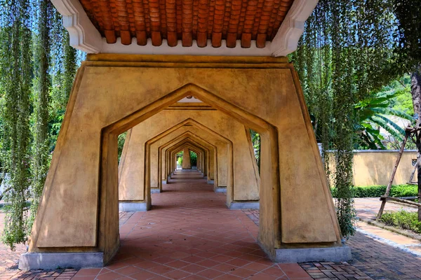 Da Nang, Vietnam. 24 Mart 2020. COVID-19 karantinasında Ba Na Hills.