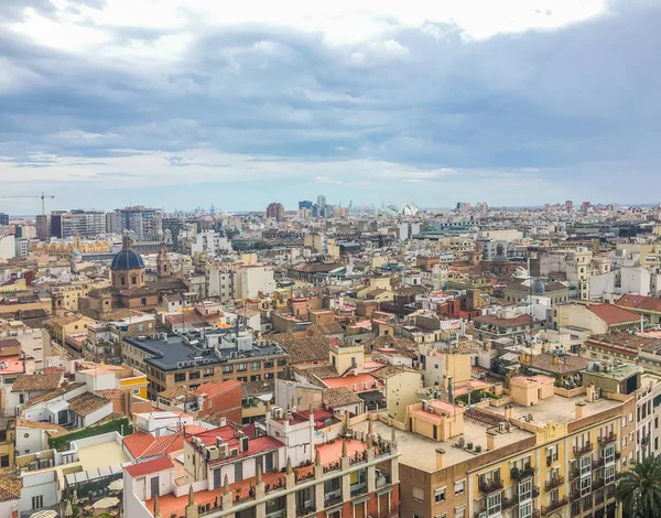 Stadtbild Skyline Von Valencia City Spanien — Stockfoto