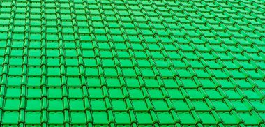 modern derin yeşil parlak çatı doku arka plan fayans