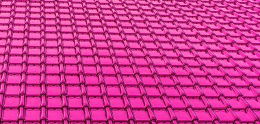 modern neon pembe parlak çatı doku arka plan fayans