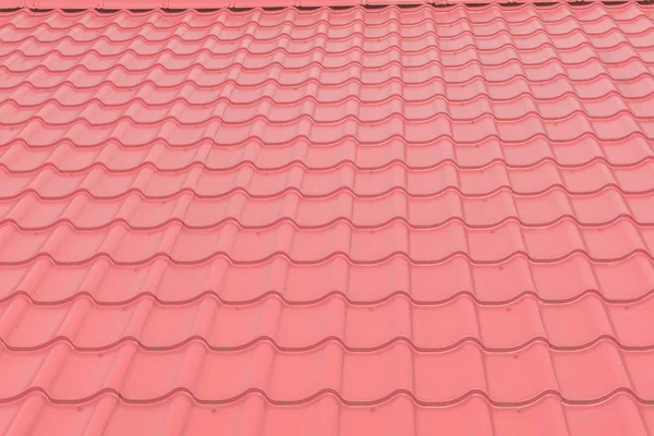 Moderne Helle Hellrosa Glänzend Dachziegel Textur Hintergrund — Stockfoto