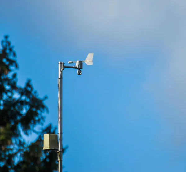 Puntero Electrónico Dirección Del Viento Tecnología Meteorológica Moderna —  Fotos de Stock