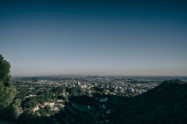Los Angeles California Hollywood Hills Vantage görünümü