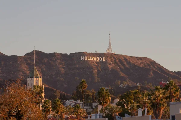 Znaku Hollywood Hollywood Los Angeles Kalifornia — Zdjęcie stockowe