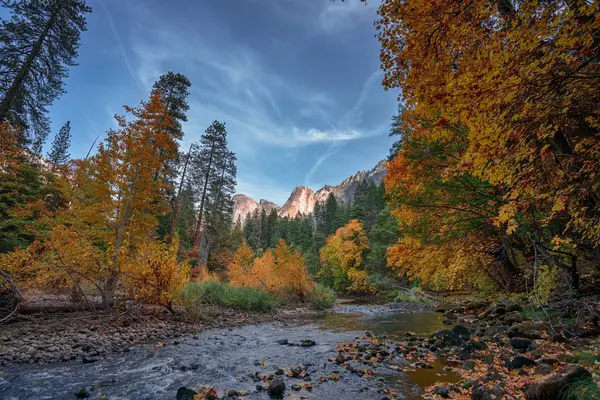 Yosemite Valley Capitan Background Yosemite National Park California — Stock Photo, Image