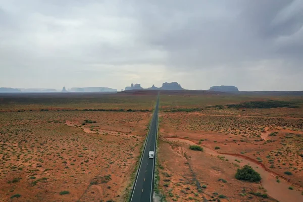 Vue Aérienne De Monument Valley En Arizona — Photo